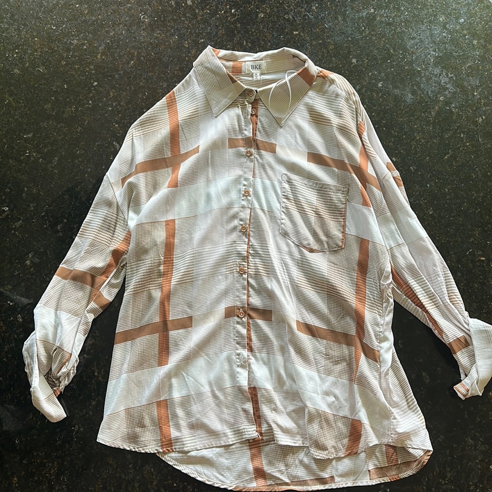 Buckle button down, never worn